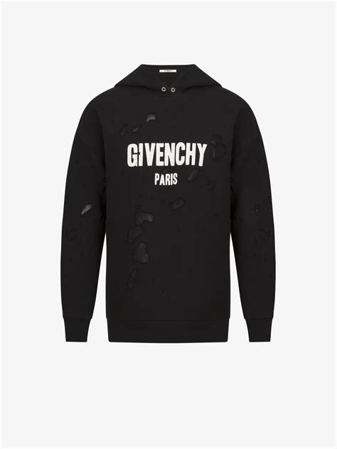 givenchy torn sweatshirt|Givenchy sweatshirt women.